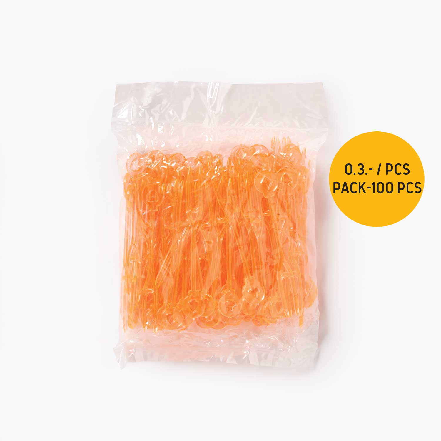อุปกรณ์เบเกอรี่ SYNOVA : ส้อมพลาสติก (แพ็ค)